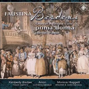 Pochette Faustina Bordoni: Faces of prima donna