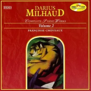 Pochette de Complete Piano Works Volume 2 de Darius Milhaud