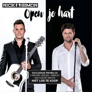 Pochette de Open je hart de Nick & Simon