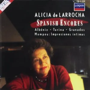 Pochette de Spanish Encores de Alicia de Larrocha
