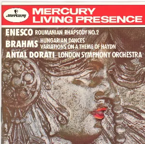 Pochette Enesco: Roumanian Rhapsody no. 2 / Brahms: Hungarian Dances / Variations on a Theme of Haydn
