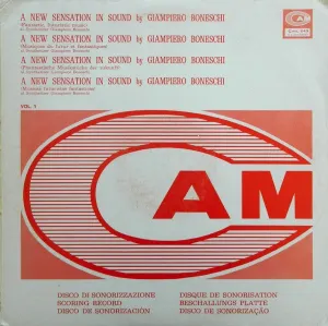 Pochette de A New Sensation In Sound (Fantastic, Futuristic Music Vol. 1) de Giampiero Boneschi