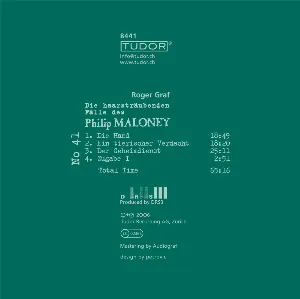 Pochette de Die haarsträubenden Fälle des Philip Maloney, N° 41 de Roger Graf