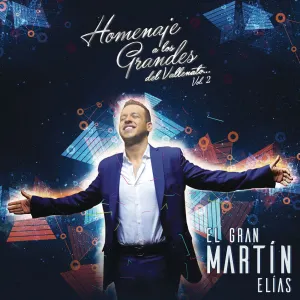 Pochette de Homenaje a los grandes del vallenato vol. 2 de El Gran Martín Elías