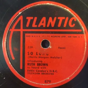 Pochette de So Long / It’s Raining de Ruth Brown