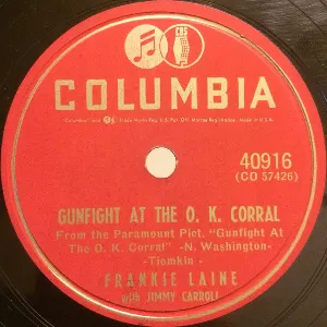Pochette de Gunfight at the O.K. Corral / Without Him de Frankie Laine