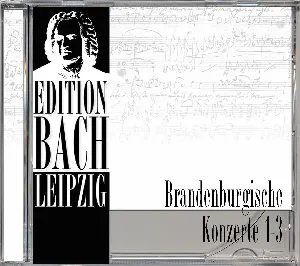 Pochette Edition Bach Leipzig: Brandenburgische Konzerte Nr. 1-3