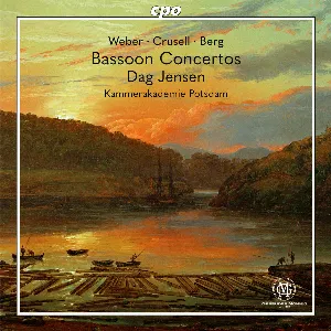Pochette de Weber, Crusell & Berg: Bassoon Concertos de Kammerakademie Potsdam