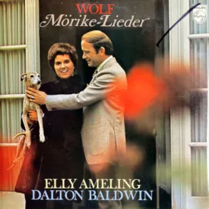 Pochette de Mörike-Lieder de Dalton Baldwin - Hugo Wolf - Elly Ameling
