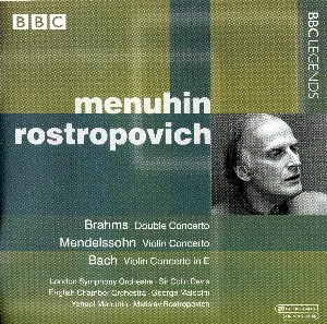 Pochette Brahms: Double Concerto / Mendelssohn: Violin Concerto / Bach: Violin Concerto in E