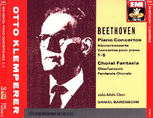 Pochette Piano Concertos Nos. 1-5 / Choral Fantasia
