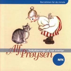Pochette de Teskjekjerringa på nye eventyr de Alf Prøysen