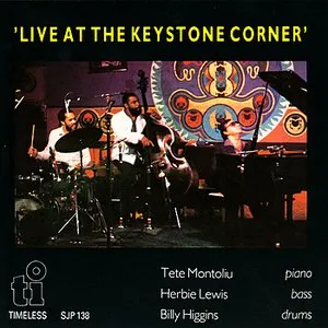 Pochette de Live at the Keystone Corner de Tete Montoliu