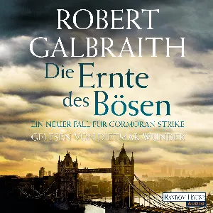 Pochette de Die Ernte des Bösen de Dietmar Wunder - J. K. Rowling