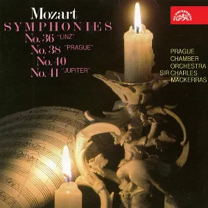 Pochette de Symphonies Nos. 36, 38, 40 & 41 de Pražský komorní orchestr - Charles Mackerras - Wolfgang Amadeus Mozart