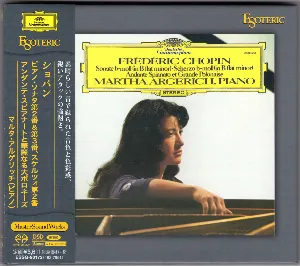 Pochette de Sonate No. 2 B-moll (In B Flat Minor) • Scherzo B-moll (In B Flat Mior) • Andante Spianato And Grand Polonaise de Fryderyk Chopin - Martha Argerich