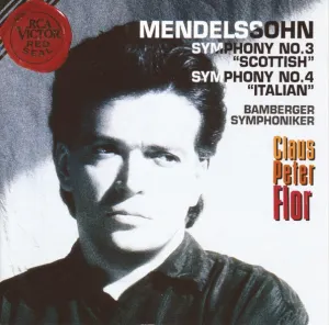Pochette de Symphony no. 3 "Scottish" / Symphony no. 4 Italian" de Bamberger Symphoniker - Felix Mendelssohn - Claus Peter Flor