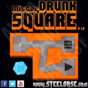 Pochette de Mr. Drunk Square Soundtrack de Azureflux