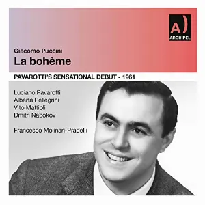 Pochette de La bohème: Pavarotti's sensational debut, 1961 de Luciano Pavarotti