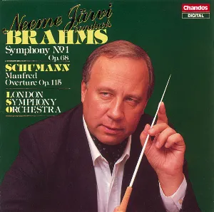 Pochette Brahms: Symphony no. 1, op. 68 / Schumann: Manfred Overture, op. 115