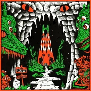 Pochette de Live at The Caverns ’23 de King Gizzard & the Lizard Wizard