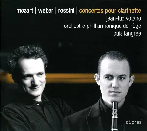 Pochette Concertos pour clarinette