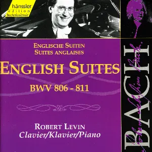 Pochette Englische Suiten, BWV 806–811
