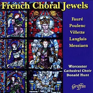 Pochette de French Choral Jewels de Worcester Cathedral Choir