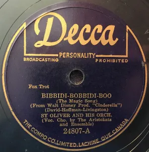Pochette de Bibbidi-Bobbidi-Boo (The Magic Song) / A Dream Is a Wish Your Heart Makes de Sy Oliver and His Orchestra