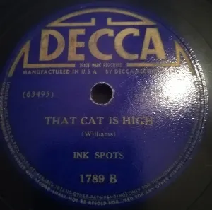 Pochette de Oh! Red / That Cat Is High de The Ink Spots