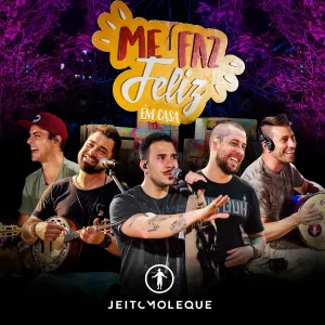 Pochette de Me Faz Feliz em Casa de Jeito Moleque