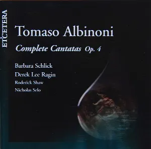 Pochette Complete Cantatas, op. 4