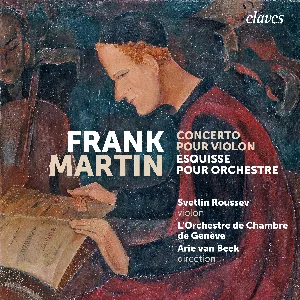 Pochette de Concerto pour violon / Esquisse de Frank Martin