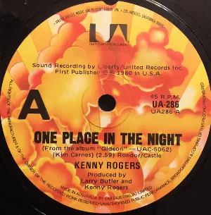 Pochette One Place in the Night / Sayin’ Goodbye