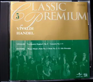 Pochette de Classic Premium Vol.5 de George Frideric Handel - Antonio Vivaldi