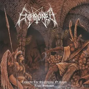 Pochette de Towards the Skullthrone of Satan / Regie Sathanas de Enthroned