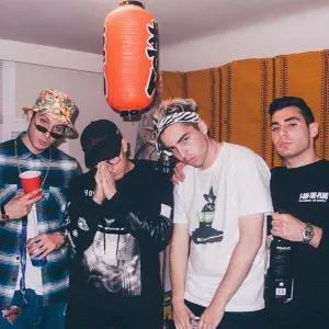 Pochette de run it up de bbno$