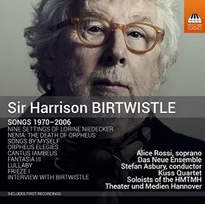 Pochette de Songs 1970-2006 de Sir Harrison Birtwistle - Kuss Quartet