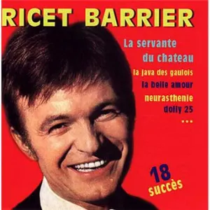 Pochette de La servante du château - 18 succès de Ricet Barrier