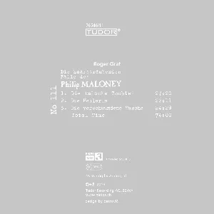 Pochette de Die haarsträubenden Fälle des Philip Maloney, N° 111 de Roger Graf