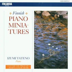 Pochette de Finnish Piano Miniatures de Izumi Tateno
