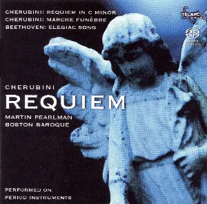 Pochette de Requiem de Martin Pearlman - Boston Baroque - Luigi Cherubini