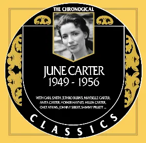 Pochette de The Chronogical Classics: June Carter 1949-1956 de June Carter Cash