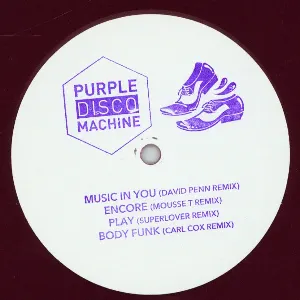 Pochette de The Soulmatic Remixes de Purple Disco Machine
