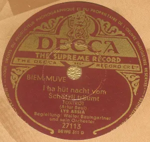 Pochette de I ha hüt nacht vom Schätzli träumt de Lys Assia