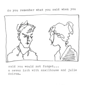 Pochette de Do You Remember What You Said When You Said You Would Not Forget... de Julie Doiron