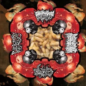 Pochette de Golem of Gore / Redundant Protoplasm / Gore / Pulmonary Fibrosis de Pulmonary Fibrosis