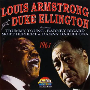 Pochette Louis Armstrong meets Duke Ellington