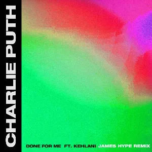 Pochette Done for Me (James Hype remix)