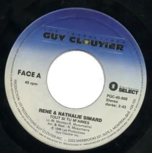 Pochette de Tout si tu m’aimes de René Simard